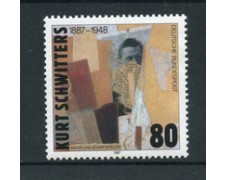 1987 - LOTTO/18608 - GERMANIA - KURT SCHWITTERS - NUOVO 1987 - LOTTO/18608 - GERMANIA - KURT SCHWITTERS - NUOVO