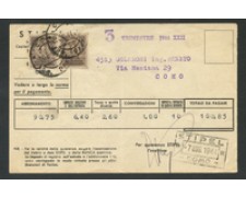 1944 - LOTTO/18704 - R.S.I. - 10c. RECAPITO AUTORIZZATO SU BOLLETTINO 1944 - LOTTO/18704 - R.S.I. - 10c. RECAPITO AUTORIZZATO SU BOLLETTINO