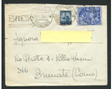 1950 - LOTTO/18706 - REPUBBLICA - 55 LIRE ANNO SANTO + 5 LIRE DEMOCRATICA