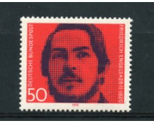 1970 - LOTTO/18905 - GERMANIA FEDERALE - F.ENGELS - NUOVO