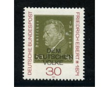 1971 - LOTTO/18908 - GERMANIA FEDERALE - PRESIDENTE F.EBERT - NUOVO 1971 - LOTTO/18908 - GERMANIA FEDERALE - PRESIDENTE F.EBERT - NUOVO