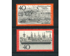 1973 - LOTTO/18930 - GERMANIA FEDERALE - VEDUTE 2v. - NUOVI 1973 - LOTTO/18930 - GERMANIA FEDERALE - VEDUTE 2v. - NUOVI