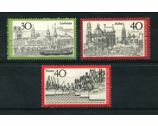 1973 - LOTTO/18936 - GERMANIA FEDERALE - VEDUTE DI CITTA' 3v. - NUOVI 1973 - LOTTO/18936 - GERMANIA FEDERALE - VEDUTE DI CITTA' 3v. - NUOVI