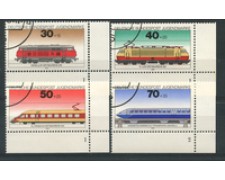 1975 - LOTTO/18953U - GERMANIA FEDERALE - LOCOMOTIVE 4v. - USATI 1975 - LOTTO/18953U - GERMANIA FEDERALE - LOCOMOTIVE 4v. - USATI