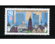 1994 - LOTTO/19084 - GERMANIA - CITTA' DI FRANCOFORTE - NUOVO 1994 - LOTTO/19084 - GERMANIA - CITTA' DI FRANCOFORTE - NUOVO