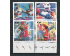 1995 - LOTTO/19112 - GERMANIA - AIUTO ALLO SPORT 4v. - NUOVI