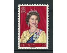 1977 - LOTTO/19224 - JERSEY - ALTO VALORE 2 £. REGINA  - NUOVO