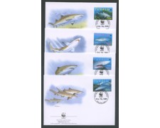 2000 - LOTTO/19354B - TUVALU - SQUALO TORO 4 FDC.