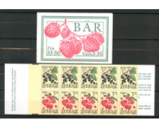1995 - LOTTO/19448L - SVEZIA - BACCHE E FRUTTA - LIBRETTO NUOVO