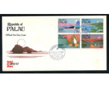1987 - PALAU - LOTTO/19640 - ESPOSIZIONE CAPEX 87 - FDC