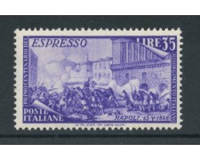 1948 - LOTTO/19644 - REPUBBLICA - ESPRESSO 35 LIRE RISORGIMENTO - NUOVO