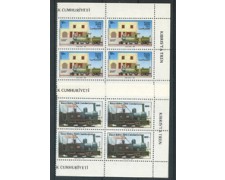 1986 - CIPRO TURCA - LOTTO/19838Q - LOCOMOTIVE 2v. - QUARTINE 1986 - CIPRO TURCA - LOTTO/19838Q - LOCOMOTIVE 2v. - QUARTINE