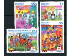 1991 - ANTIGUA E BARBUDA - LOTTO/19911 - BARCELLONA OLIMPIADI 4v. - NUOVI 1991 - ANTIGUA E BARBUDA - LOTTO/19911 - BARCELLONA OLIMPIADI 4v. - NUOVI