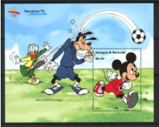 1992 - ANTIGUA E BARBUDA - LOTTO/19913 - OLIMPIADI BARCELLONA - FOGLIETTO 1992 - ANTIGUA E BARBUDA - LOTTO/19913 - OLIMPIADI BARCELLONA - FOGLIETTO