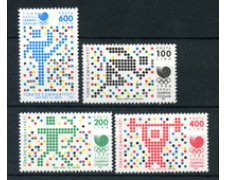 1988 - TURCHIA - LOTTO/19974 - OLIMPIADI SEOUL 4v. - NUOVI