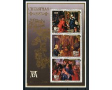 1987 - NIUE - LOTTO/20014 - NATALE FOGLIETTO - NUOVO