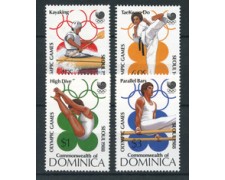 1988 - DOMINICA - LOTTO/20031 - OLIMPIADI DI SEOLUL 4v. - NUOVI 1988 - DOMINICA - LOTTO/20031 - OLIMPIADI DI SEOLUL 4v. - NUOVI