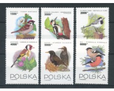 1993 - POLONIA - LOTTO/20072 - UCCELLI 6v. - nuovi 1993 - POLONIA - LOTTO/20072 - UCCELLI 6v. - nuovi