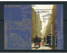 1994 - LOTTO/20238 - CROAZIA - 900° CITTA' DI ZAGABRIA - FOGLIETTO