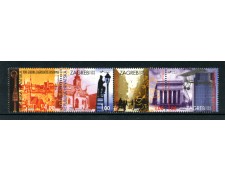 1994 - LOTTO/20239 - CROAZIA - 900° CITTA' DI ZAGABRIA 4V. - NUOVI 1994 - LOTTO/20239 - CROAZIA - 900° CITTA' DI ZAGABRIA 4V. - NUOVI