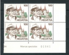 1994 - LOTTO/20279Q - SVIZZERA - GEORGES SIMENON - QUARTINA NUOVI
