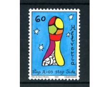 1994 - LOTTO/20280 - SVIZZERA - LOTTA AIDS - NUOVO 1994 - LOTTO/20280 - SVIZZERA - LOTTA AIDS - NUOVO