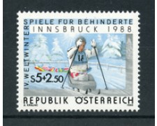 1988 - LOTTO/20290 - AUSTRIA -  GIOCHI DI INNSBRUCK - NUOVO