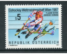 1987 - LOTTO/20292 - AUSTRIA - CAMPIONATI DI HOCKEY - NUOVO
