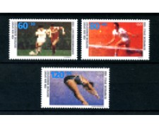 1988 - LOTTO/20310 - GERMANIA - AIUTO ALLO SPORT 3v. NUOVI 1988 - LOTTO/20310 - GERMANIA - AIUTO ALLO SPORT 3v. NUOVI