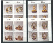 1988 - LOTTO/20313Q - GERMANIA - BENEFICENZA 4v. - QUARTINE 1988 - LOTTO/20313Q - GERMANIA - BENEFICENZA 4v. - QUARTINE