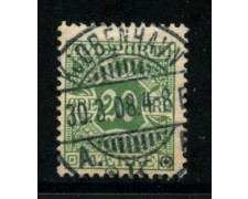 1907 - LOTTO/20516 - DANIMARCA - 20 ORE FRANCOBOLLO GIORNALI - USATO 1907 - LOTTO/20516 - DANIMARCA - 20 ORE FRANCOBOLLO GIORNALI - USATO