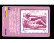 2002 - LOTTO/20891 - REPUBBLICA - PATRIMONIO ARTISTICO - TESSERA FILAT. 2002 - LOTTO/20891 - REPUBBLICA - PATRIMONIO ARTISTICO - TESSERA FILAT.