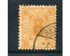 1876 - LOTTO/21101 - ISLANDA - SERVIZIO 3a. BISTRO - USATO 1876 - LOTTO/21101 - ISLANDA - SERVIZIO 3a. BISTRO - USATO
