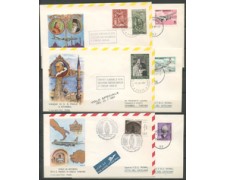 1967 - TURCHIA - LOTTO/21190 - VISITA DI PAPA PAOLO VI° - 6 BUSTE
