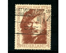 1956 - LOTTO/21291 - OLANDA - 25+8 c. BENEFICENZA REMBRANDT - USATO 1956 - LOTTO/21291 - OLANDA - 25+8 c. BENEFICENZA REMBRANDT - USATO