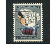 1960 - LOTTO/21299 - OLANDA - 30+9c. PRO INFANZIA - USATO
