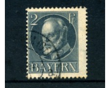 BAVIERA - 1916 - LOTTO/21872 - 2p. GRIGIO USATO BAVIERA - 1916 - LOTTO/21872 - 2p. GRIGIO USATO