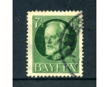 BAVIERA - 1916 - LOTTO/21874 - 7,5p.  VERDE USATO