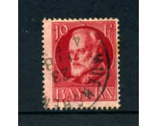 BAVIERA - 1916 - LOTTO/21875 - 10 p. CARMINIO  USATO