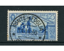 1930 - LOTTO/22077 - REGNO - 1,25 Lire BIMILLENARIO VIRGILIO - USATO 1930 - LOTTO/22077 - REGNO - 1,25 Lire BIMILLENARIO VIRGILIO - USATO