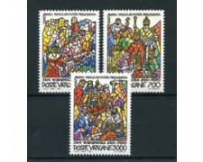 1990 - LOTTO/22177 - VATICANO - S.WIILLIBRORD MISSIONARIO 3v. - NUOVI