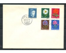 1963 - LOTTO/22307 - SVIZZERA - PRO JUVENTUTE - BUSTA FDC 1963 - LOTTO/22307 - SVIZZERA - PRO JUVENTUTE - BUSTA FDC