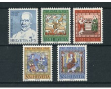 1967 - LOTTO/22326 - SVIZZERA - PRO PATRIA 5v. - NUOVI 1967 - LOTTO/22326 - SVIZZERA - PRO PATRIA 5v. - NUOVI