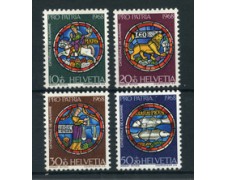 1968 - LOTTO/22338 - SVIZZERA - PRO PATRIA 4v. - NUOVI 1968 - LOTTO/22338 - SVIZZERA - PRO PATRIA 4v. - NUOVI