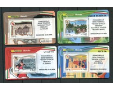 2008 - LOTTO/22707 - REPUBBLICA - REGIONI - 4 TESSERE