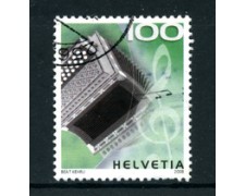 2008 - LOTTO/22876 - SVIZZERA - 100c. FISARMONICA - USATO