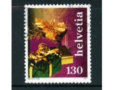 2007 - LOTTO/22882 - SVIZZERA - 130c. NATALE - USATO