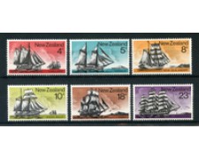 1975 - LOTTO/22890 - NUOVA ZELANDA - VELIERI 6v. - NUOVI 1975 - LOTTO/22890 - NUOVA ZELANDA - VELIERI 6v. - NUOVI
