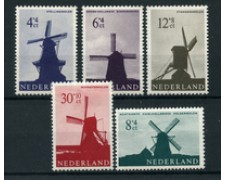 1963 - LOTTO/22937 - OLANDA - BENEFICENZA MULINI 5v. - NUOVI