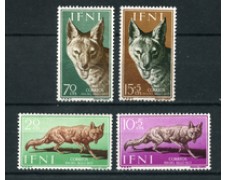 1957 - IFNI - LOTTO/22962 - SCIACALLO 4v. - NUOVI
